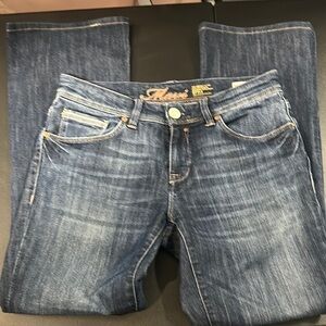 411.  Mavi Women's Boot Cut Jeans - Dark Blue